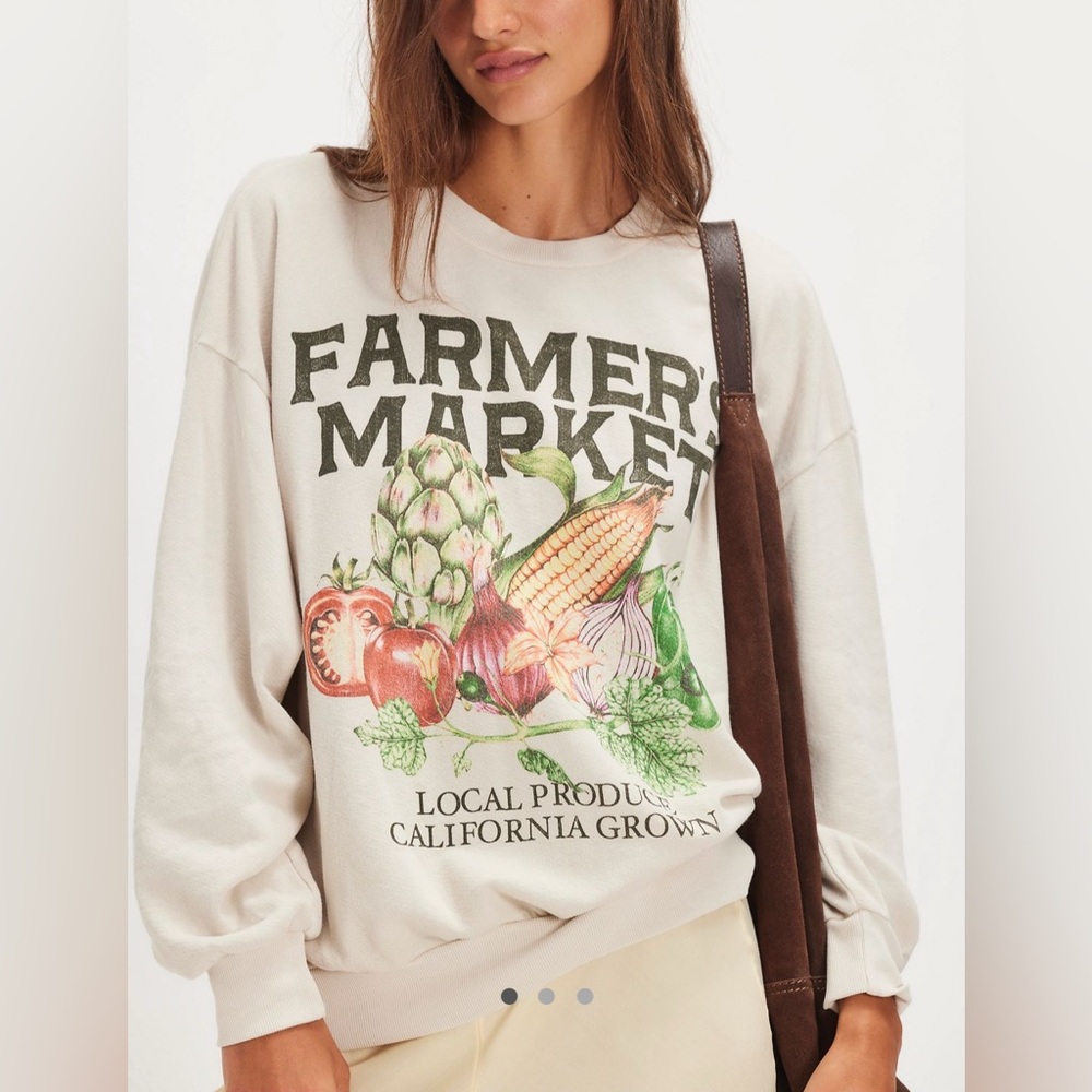 Free People x Daydreamer Local Produce Oversized Crew